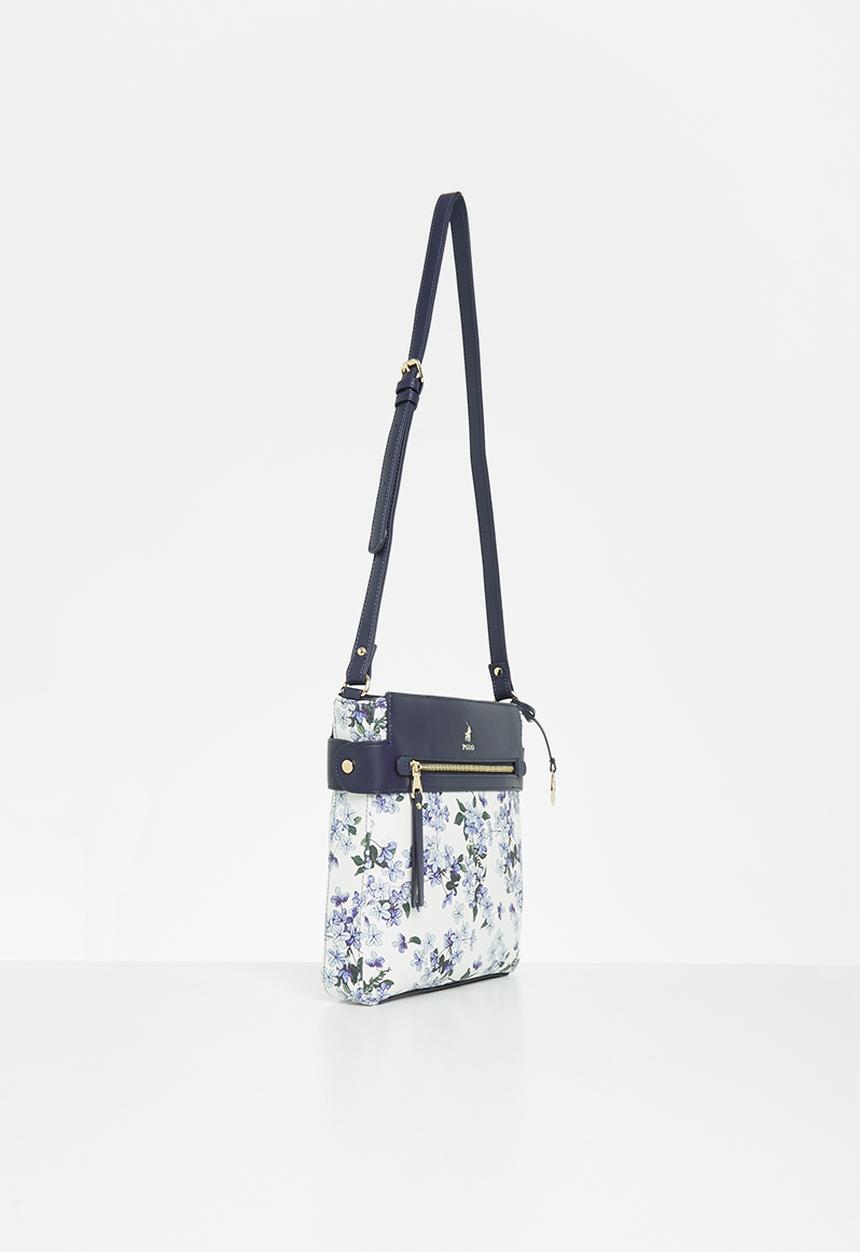 POLO - Polo floral crossbody - blue