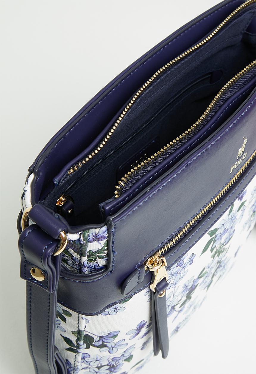 POLO - Polo floral crossbody - blue