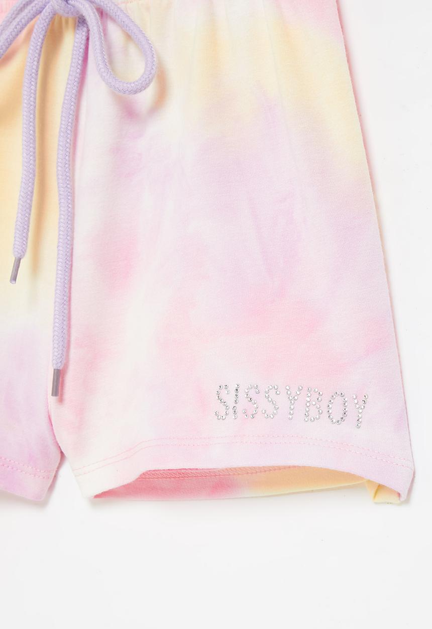 SISSY BOY - Flat out beautiful tie dye shorts - multi