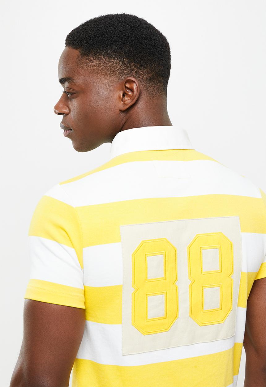 Aca Joe - Yd 88 rugby golfer - yellow & white