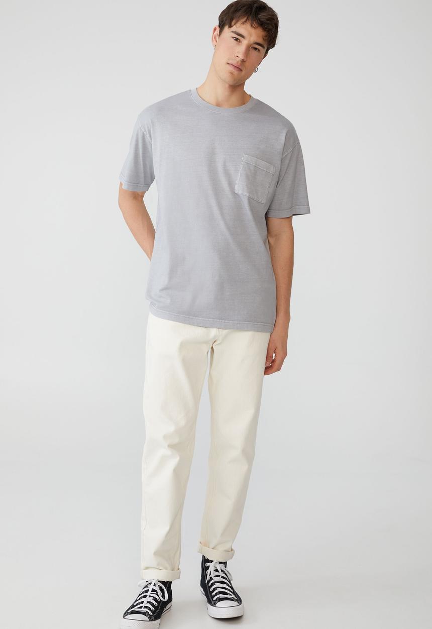 Cotton On - Loose fit t-shirt - overcast grey