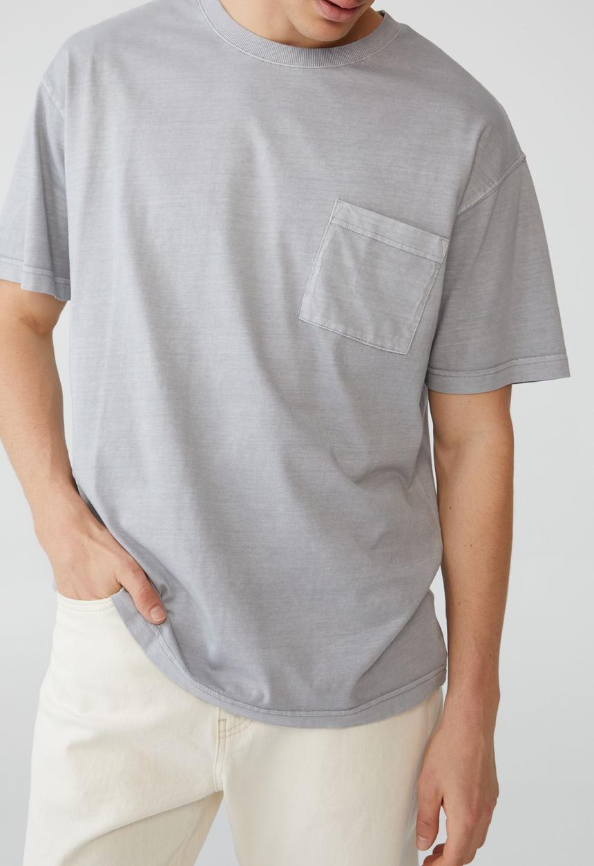 Cotton On - Loose fit t-shirt - overcast grey