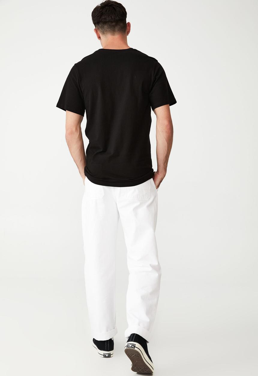 Cotton On - Tbar collab music t-shirt -black 