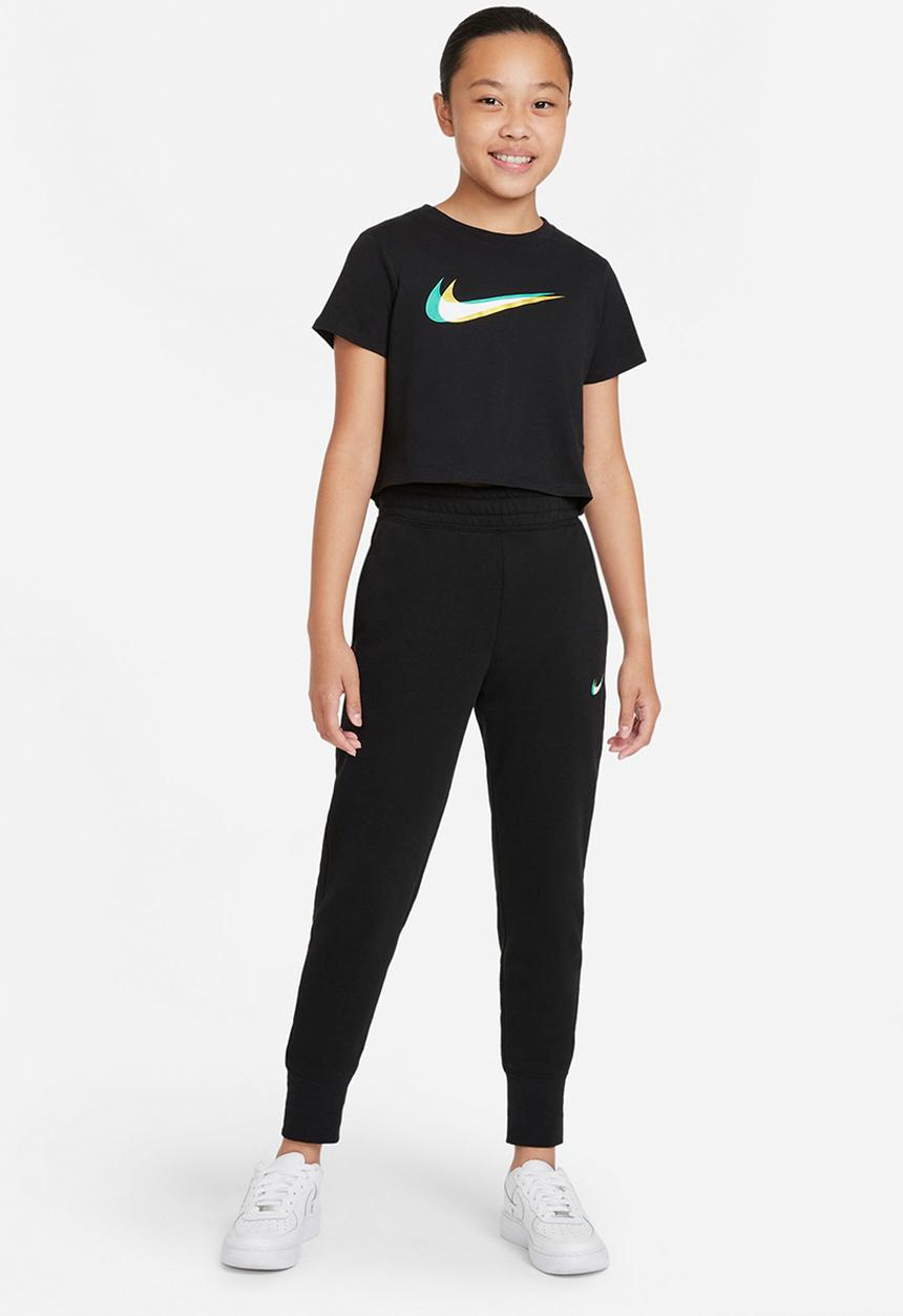 Nike - G nsw short sleeve crop tee - black