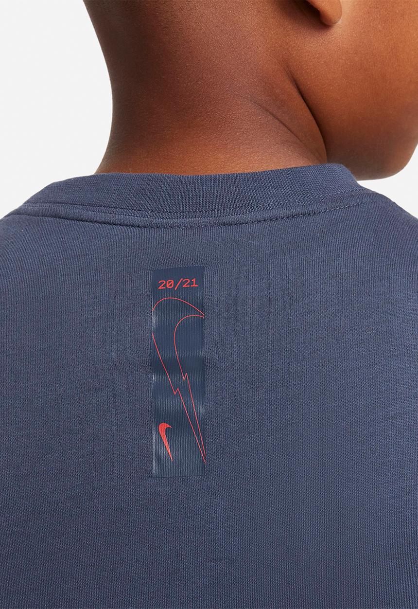 Nike - B nsw zigzag short sleeve tee - navy 