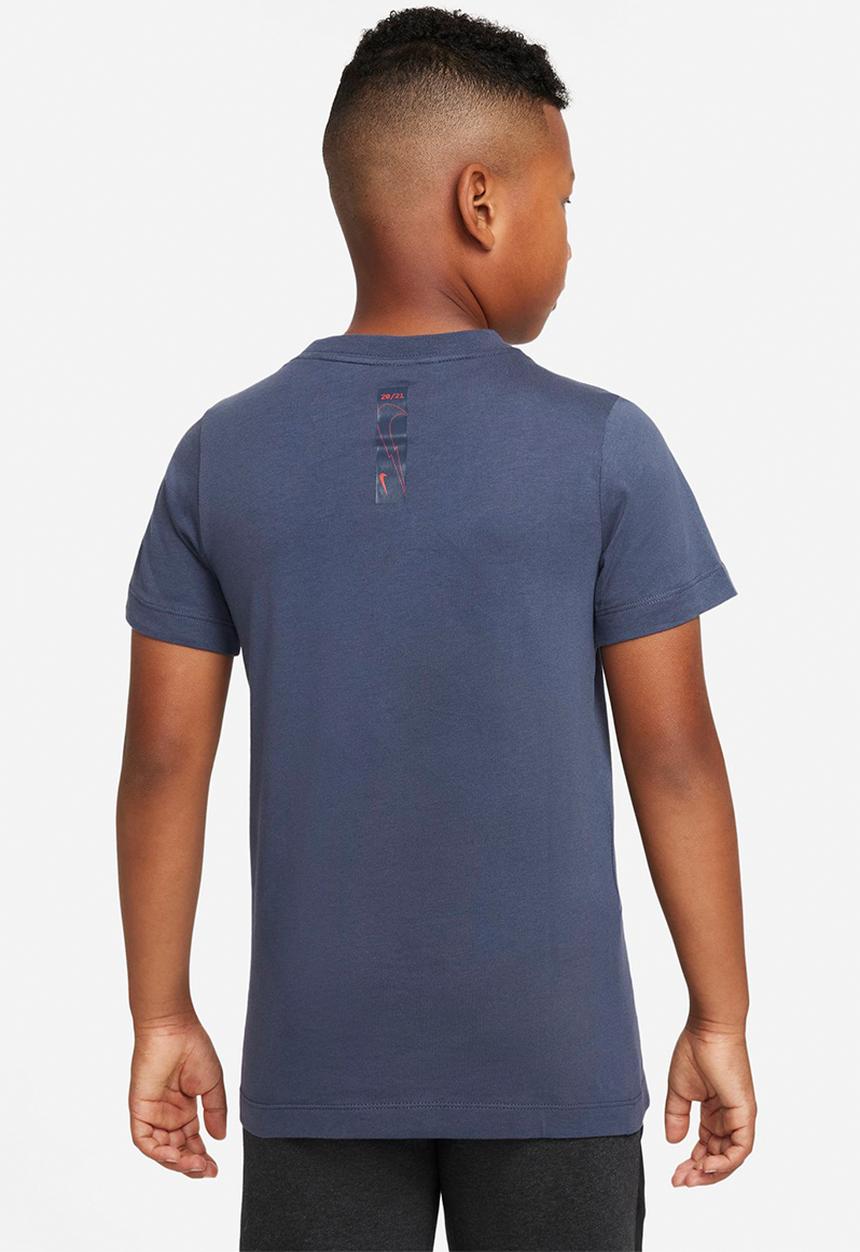 Nike - B nsw zigzag short sleeve tee - navy 