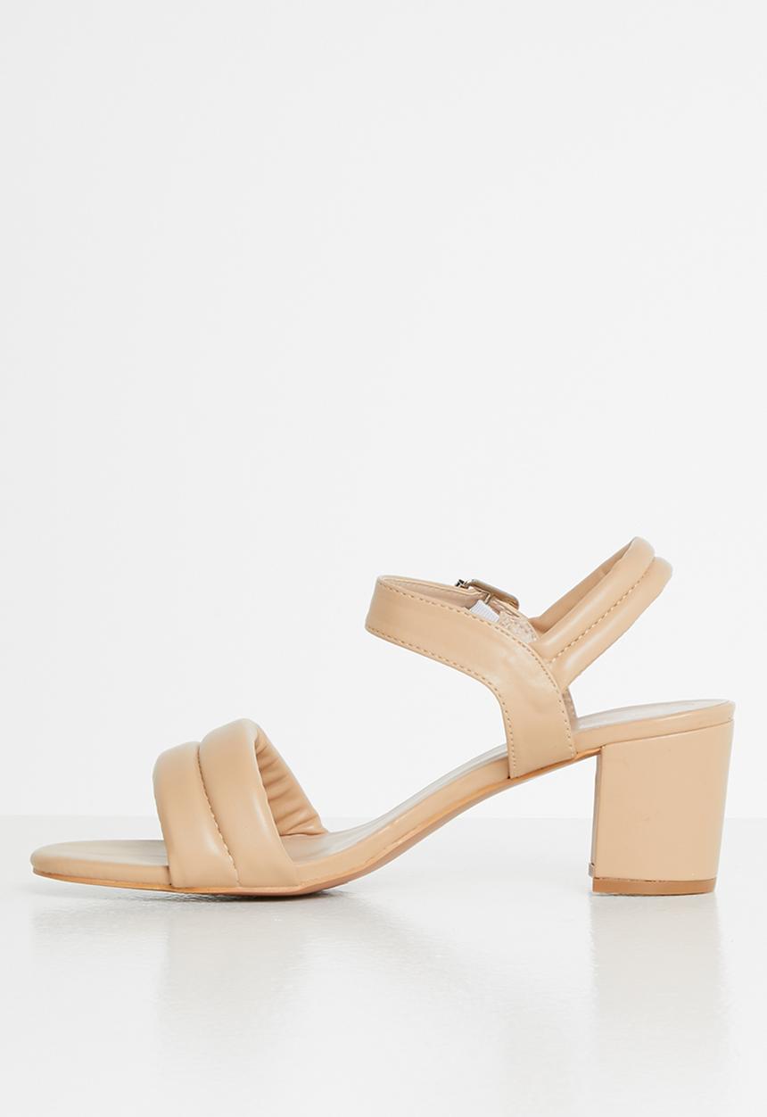 edit - Lark block heel - beige