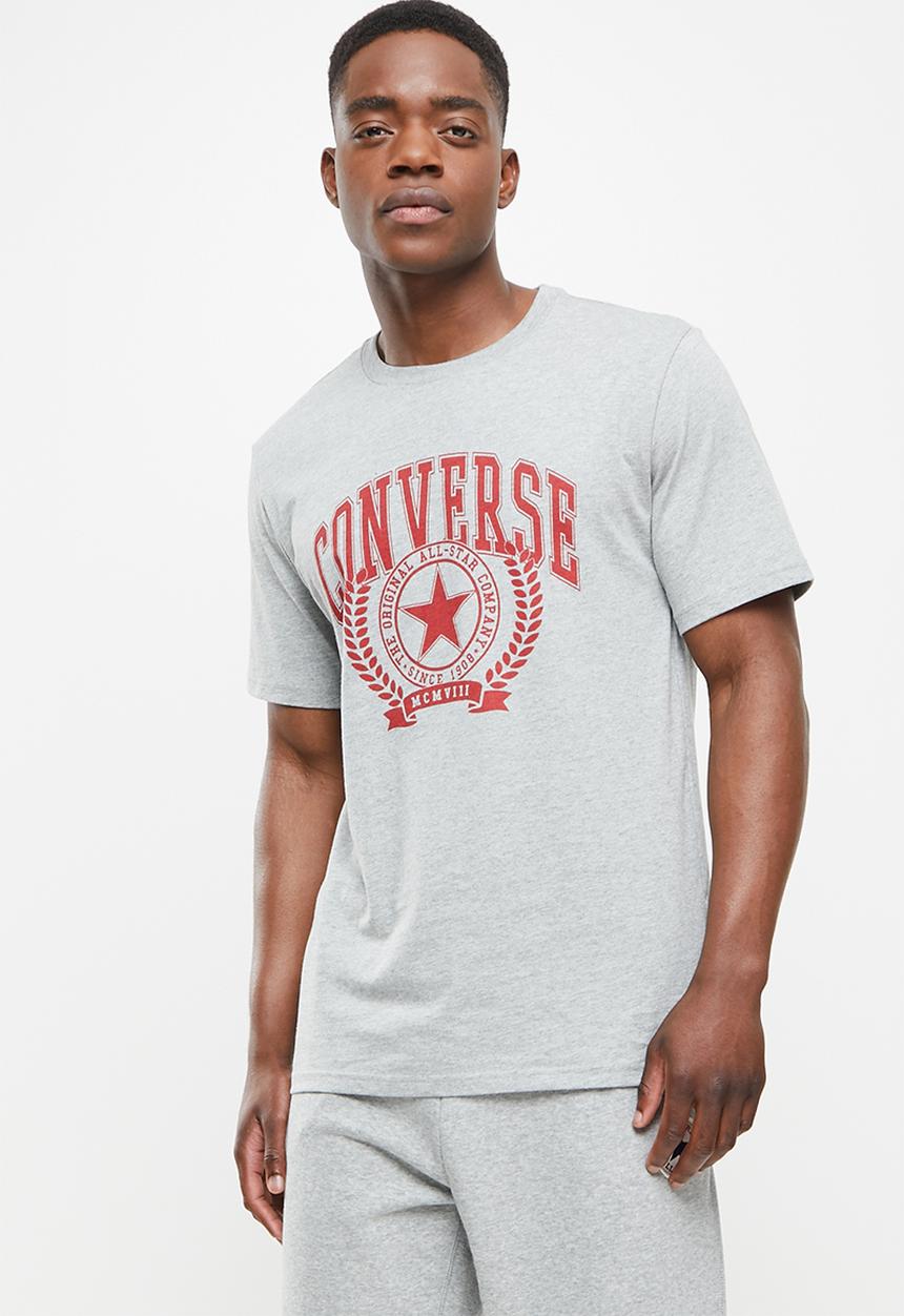 Converse - All star short sleeve tee - grey
