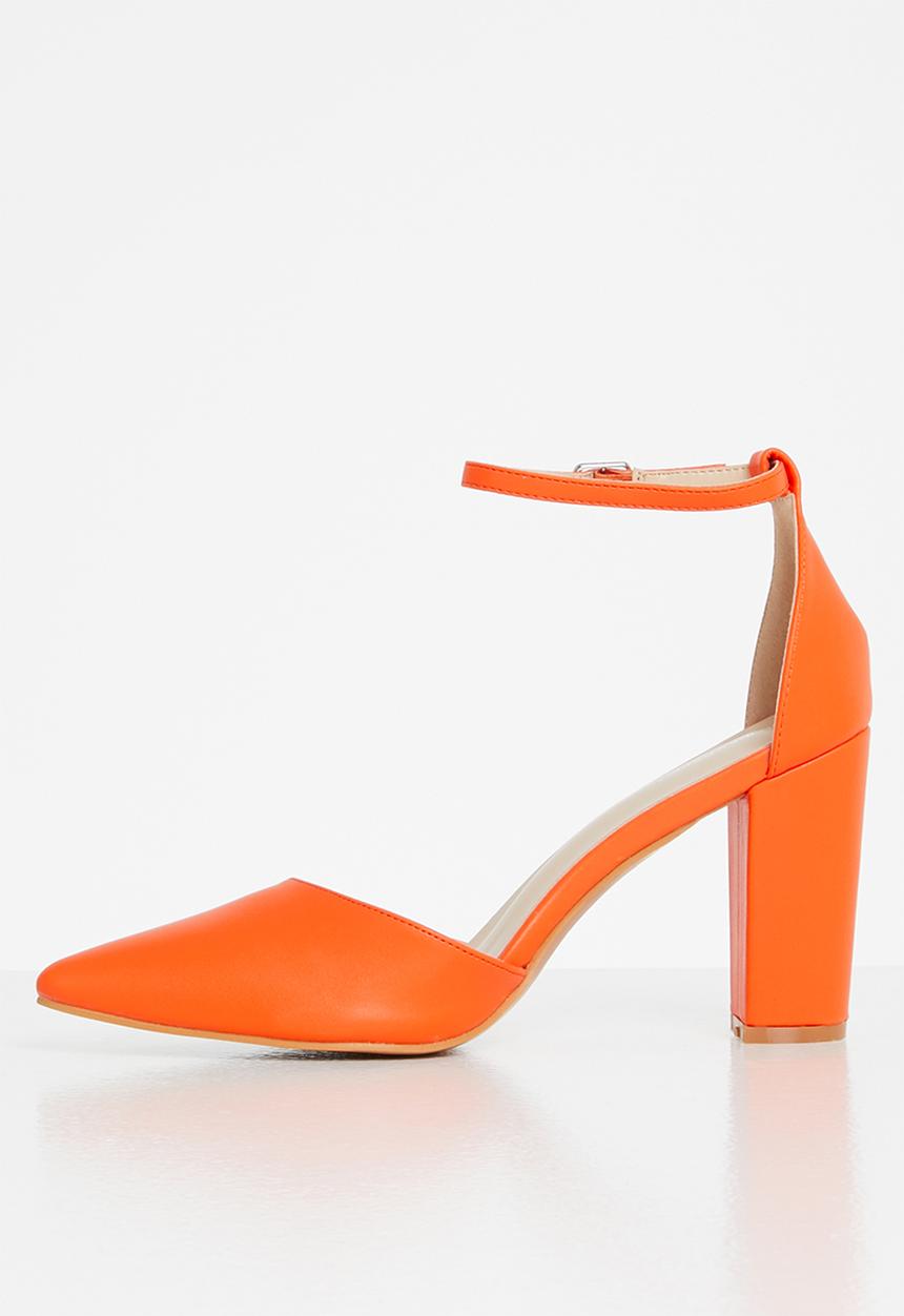 Superbalist - Annabelle block heel - orange