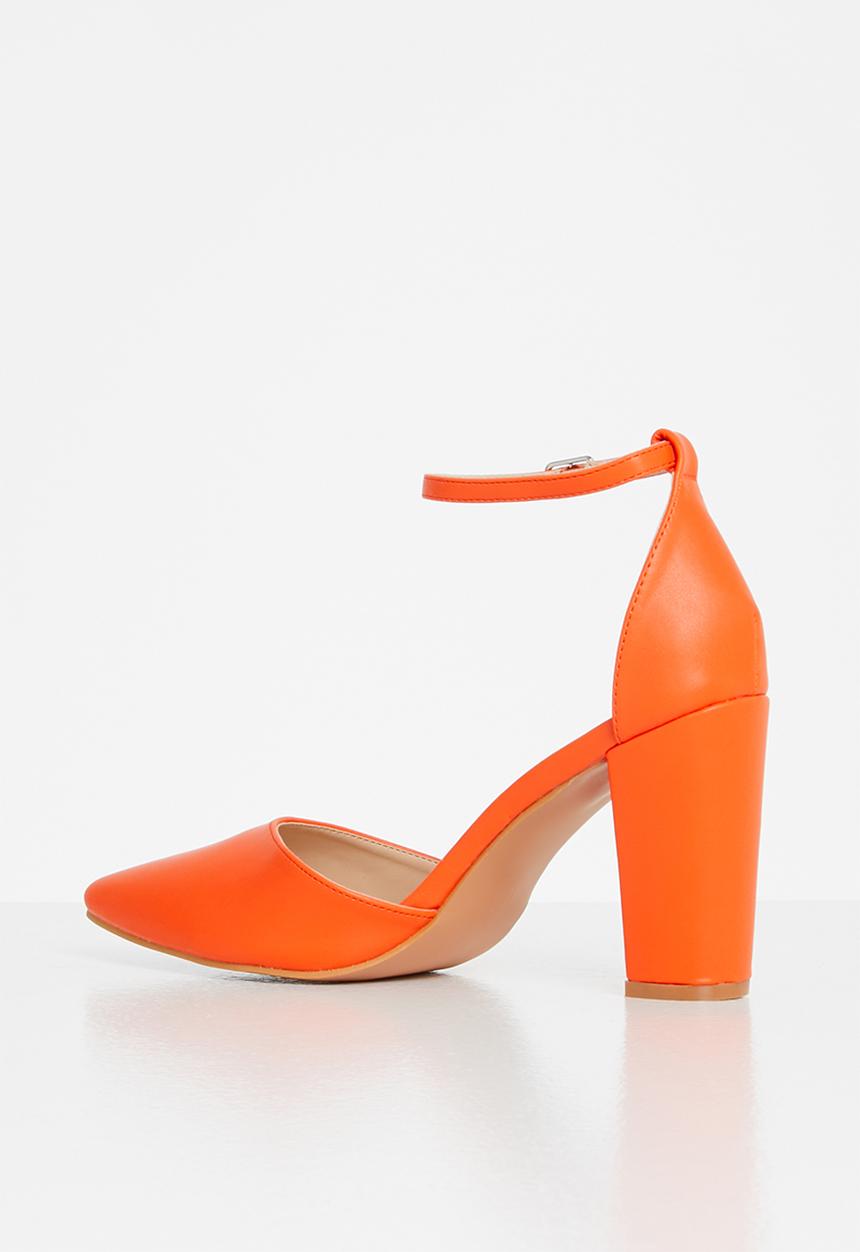 Superbalist - Annabelle block heel - orange