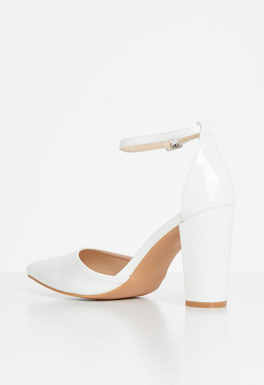 Superbalist - Annabelle block heel - white