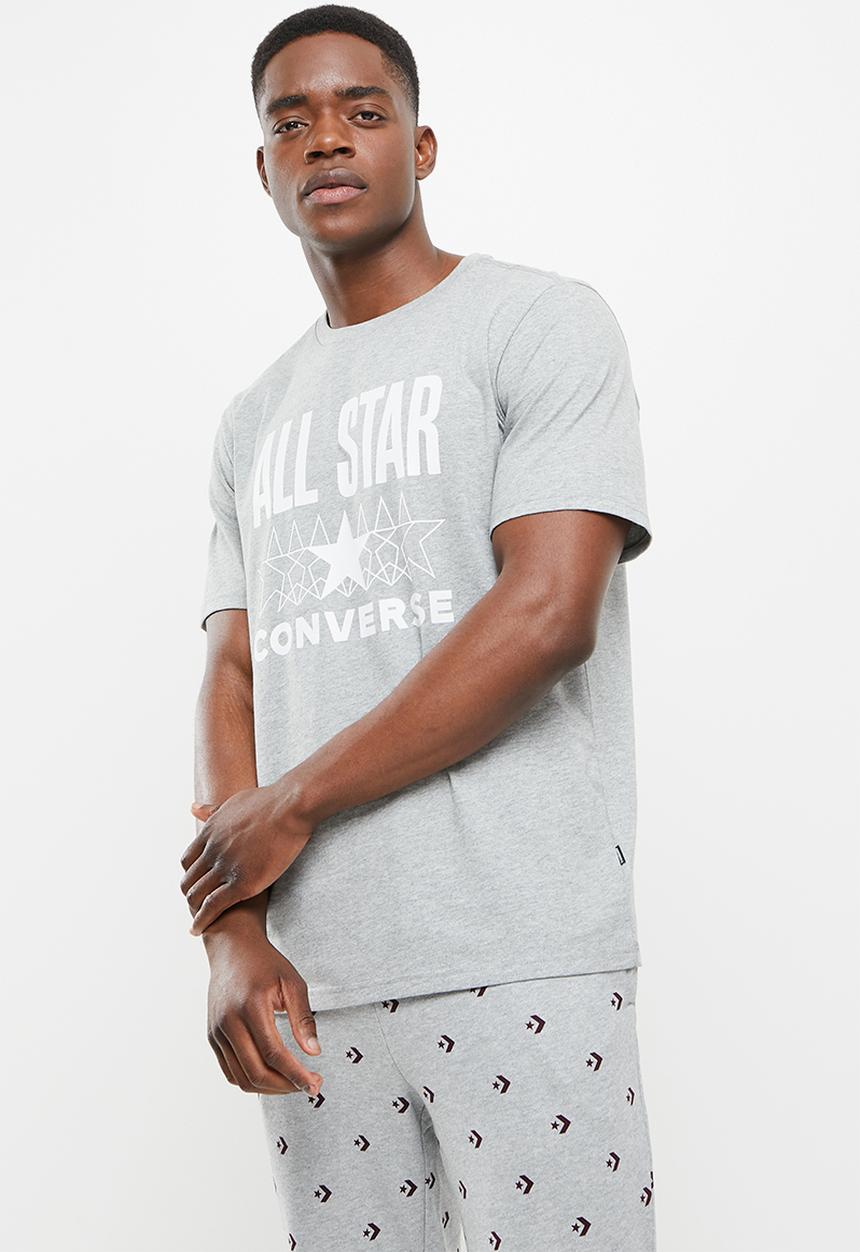 Converse - All star short sleeve tee - grey