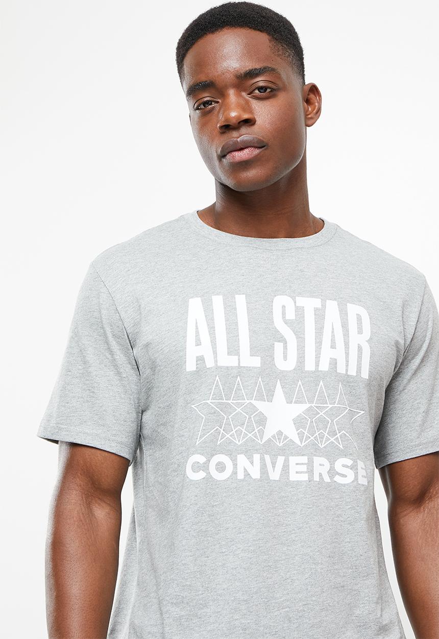 Converse - All star short sleeve tee - grey