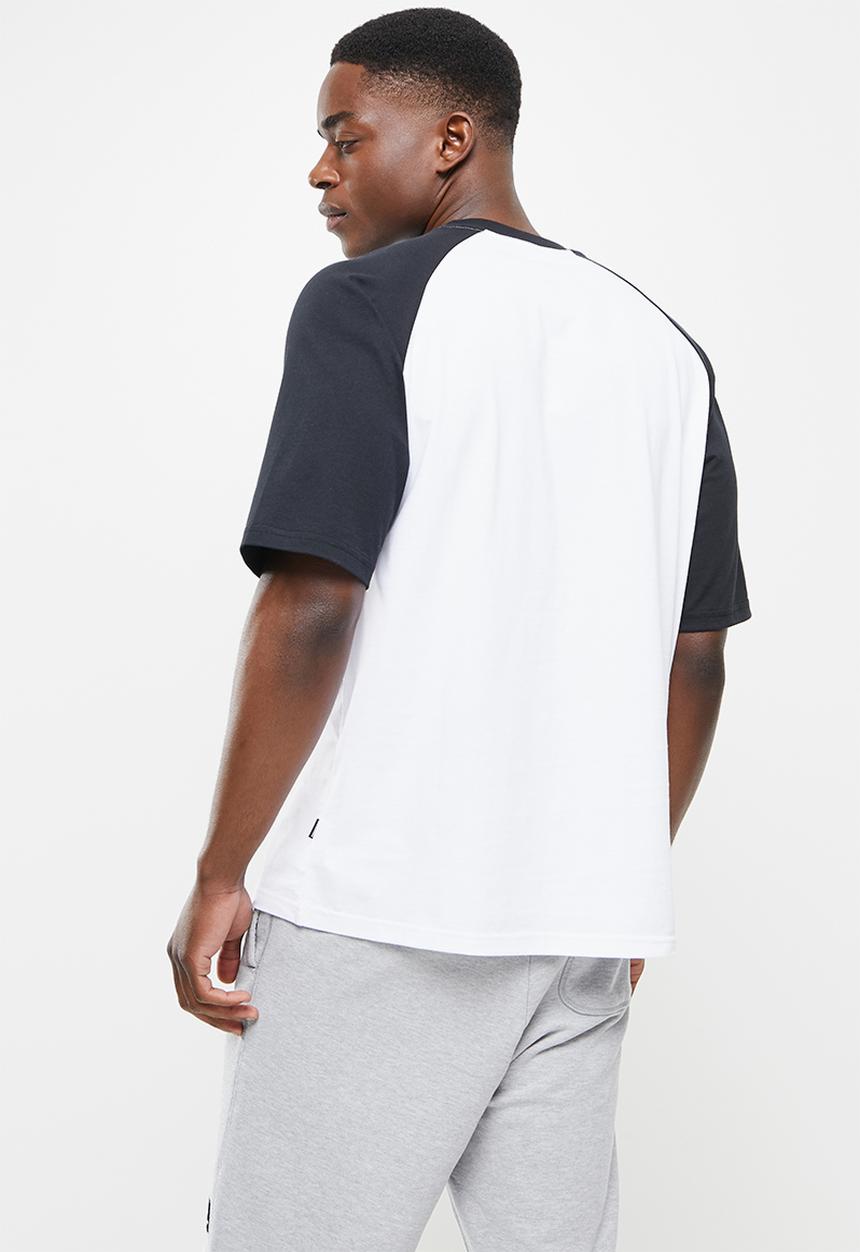 Converse - Icon remix graphic tee - white & black 