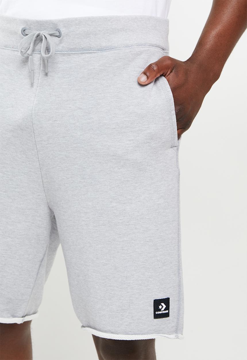 Converse - Essentials cut off shorts - light vintage grey heather