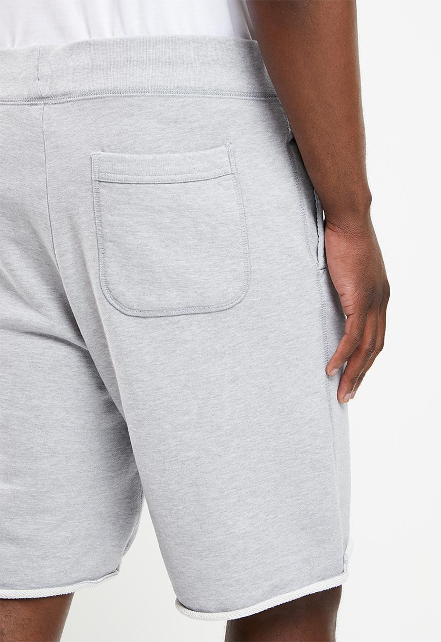 Converse - Essentials cut off shorts - light vintage grey heather
