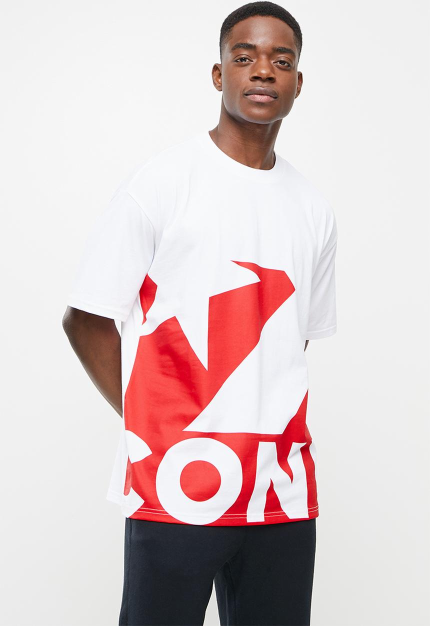 Converse - Icon remix graphic tee - white