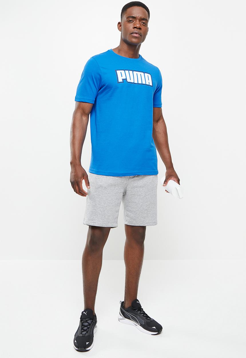 PUMA - Modern sports basic tee - future blue-wording