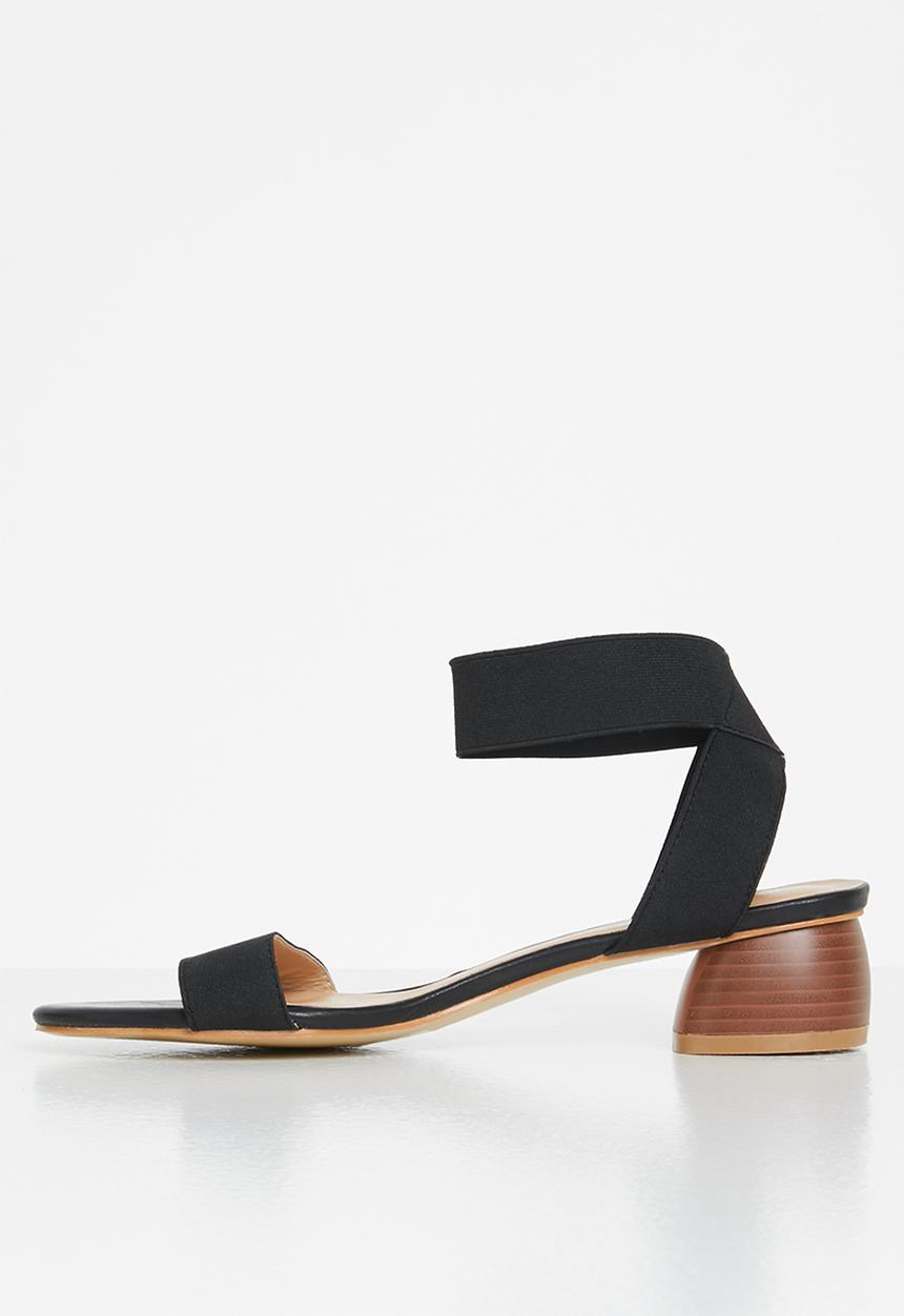 Superbalist - Jupiter open-block heel - black
