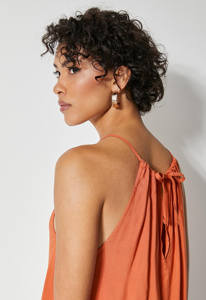 Superbalist - Halter neck cami - copper coin