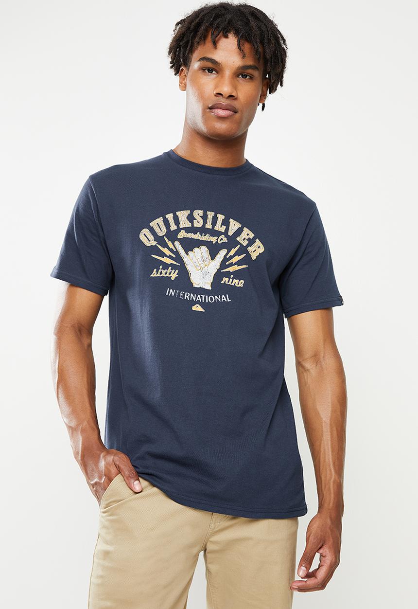 Quiksilver - International shakka short sleeve - navy