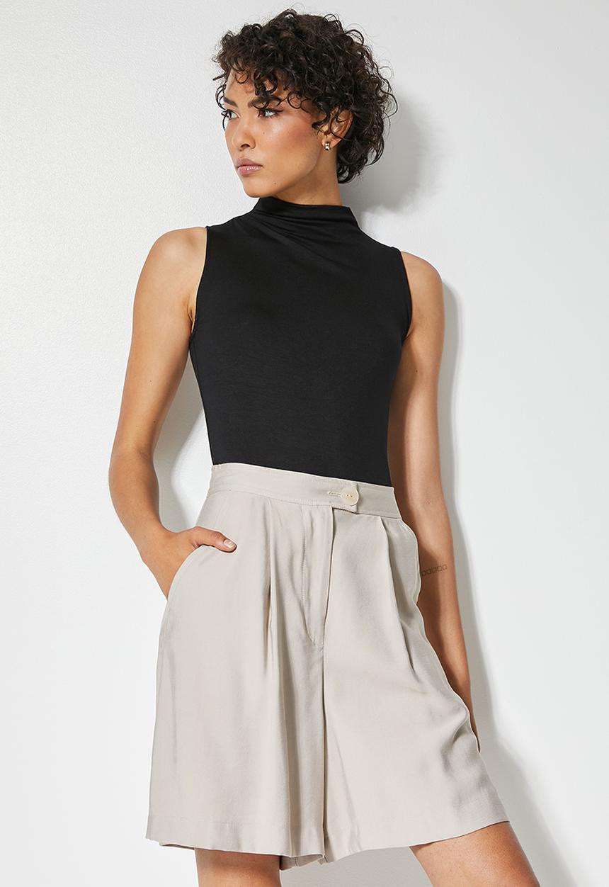 Superbalist - Grown on neck bodysuit - black