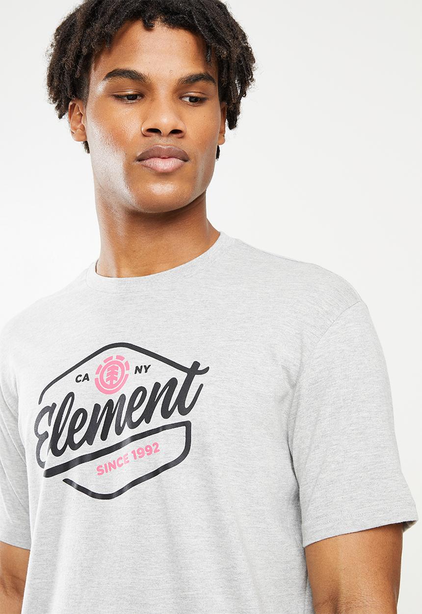Element - Wash short sleeve tee - grey 