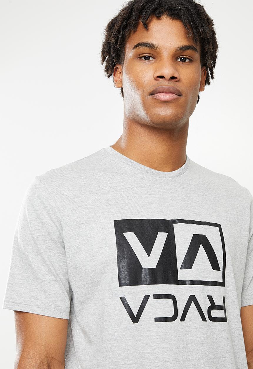 RVCA - Flipped box ss tee - grey heather