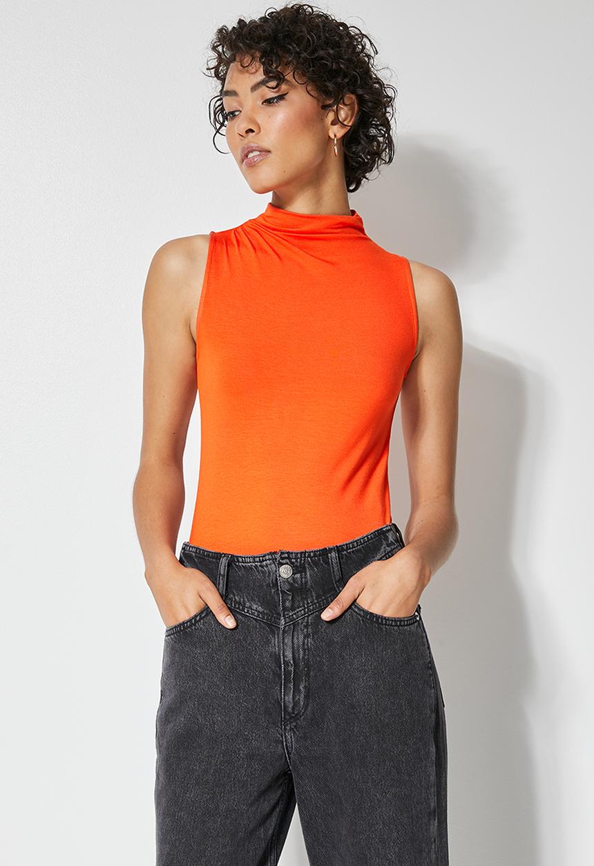 Superbalist - Grown on neck bodysuit - nemo