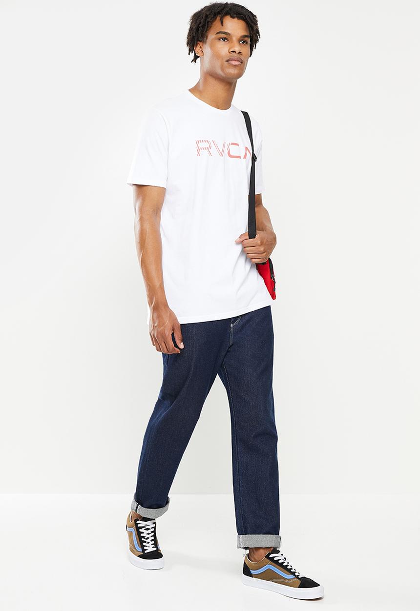 RVCA - Blinded short sleeve  tee - white