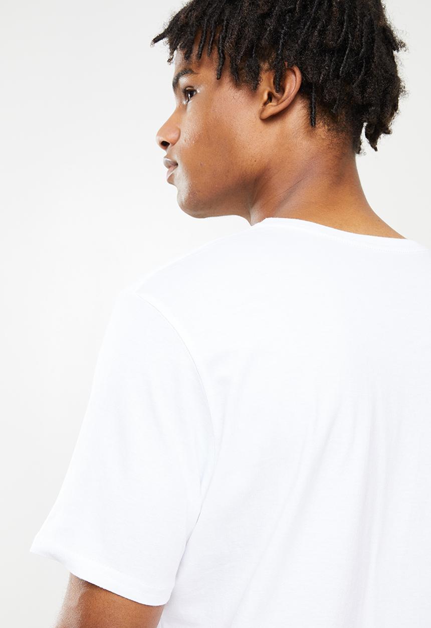 RVCA - Wood work short sleeve  tee - white
