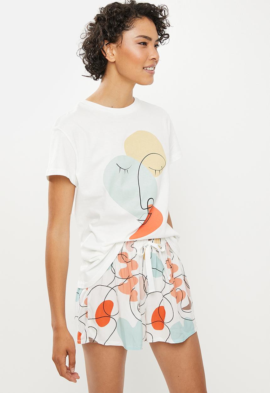 Superbalist - Shorts & tee set - multi 