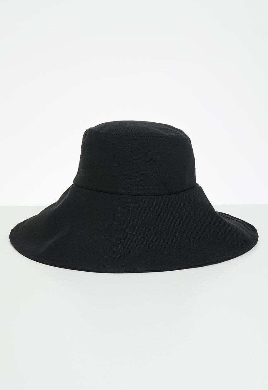 Superbalist - Wide brim sun hat - black