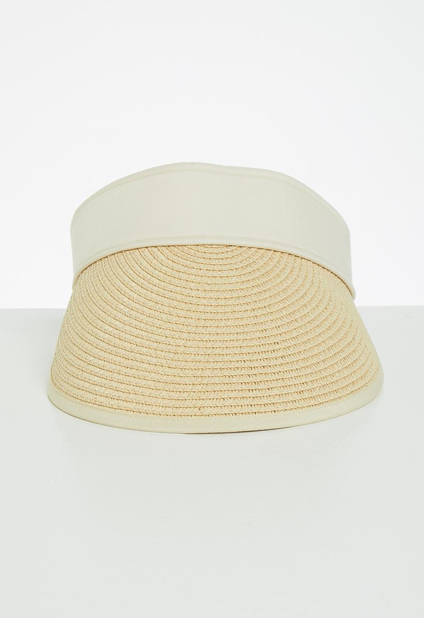Superbalist - Nina straw visor - natural