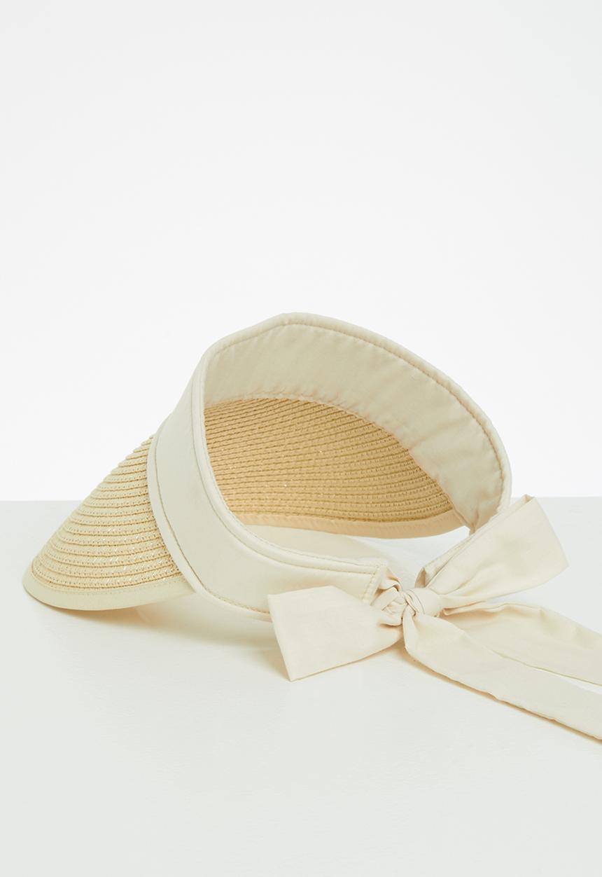 Superbalist - Nina straw visor - natural