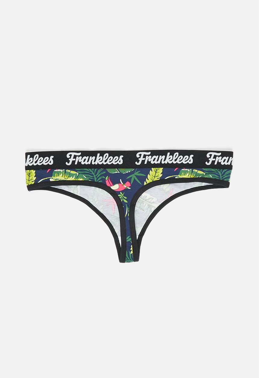 Franklees - Midnight tropic g-string - multi print