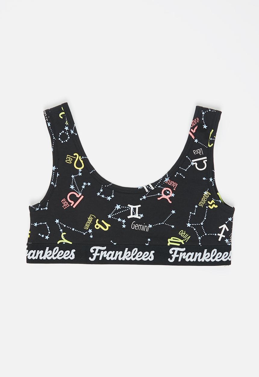 Franklees - Astrological u-back bralette  - multi print