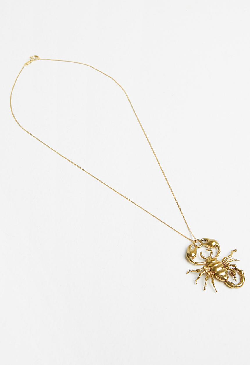 Matter of Fakt - Scorpio pendant - brass