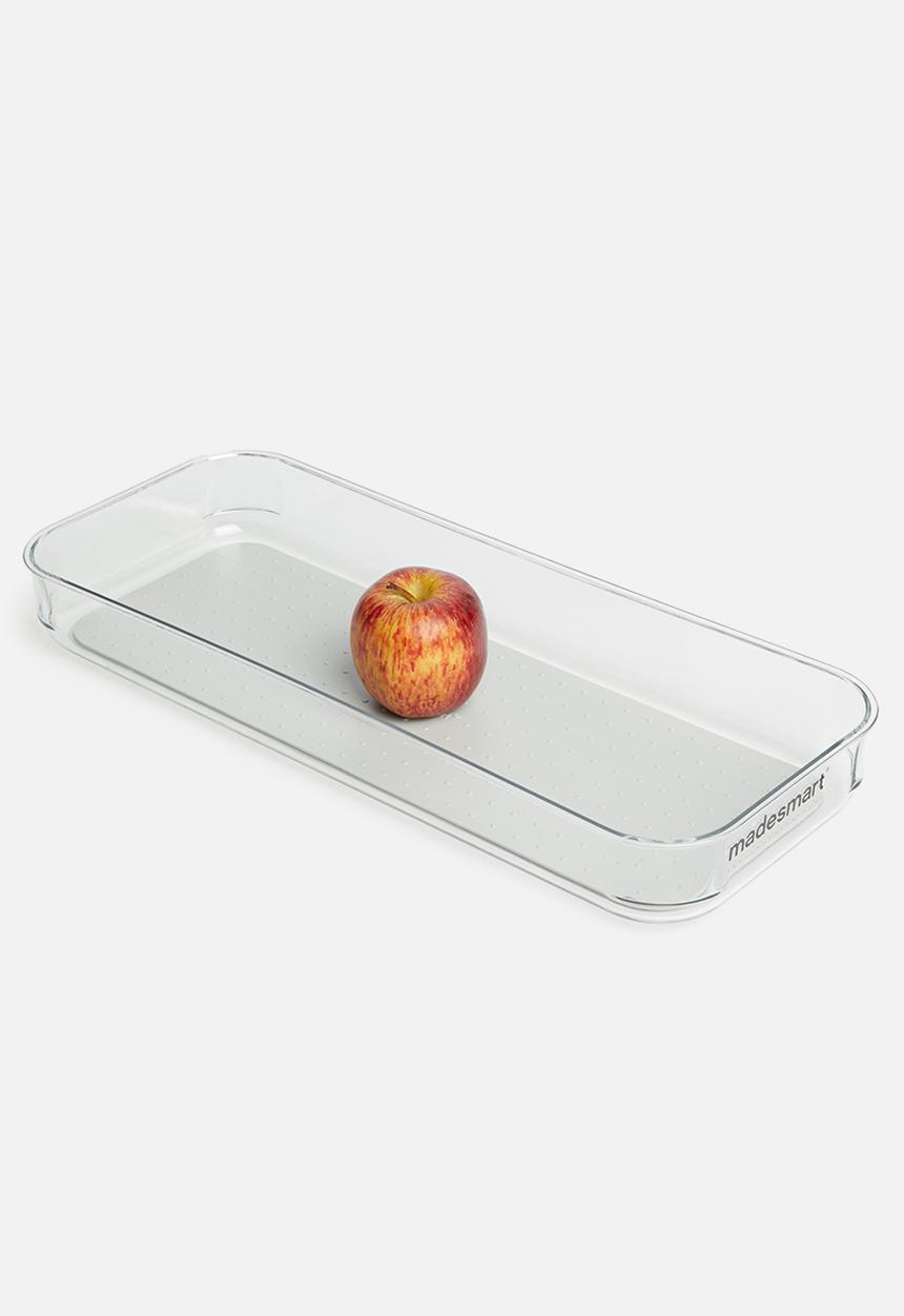 Madesmart - Soft-grip 16x6 bin - clear