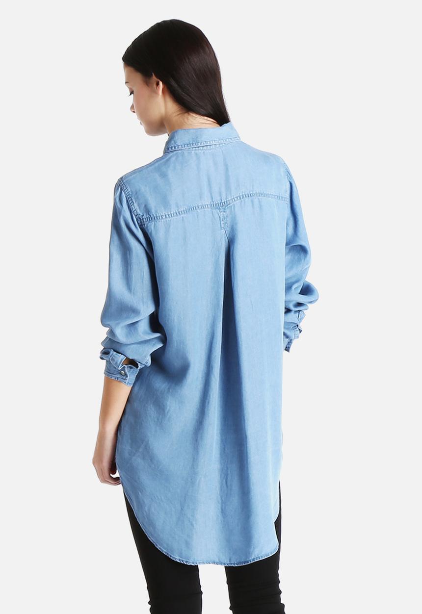 VILA - Sallo Oversized Denim Shirt