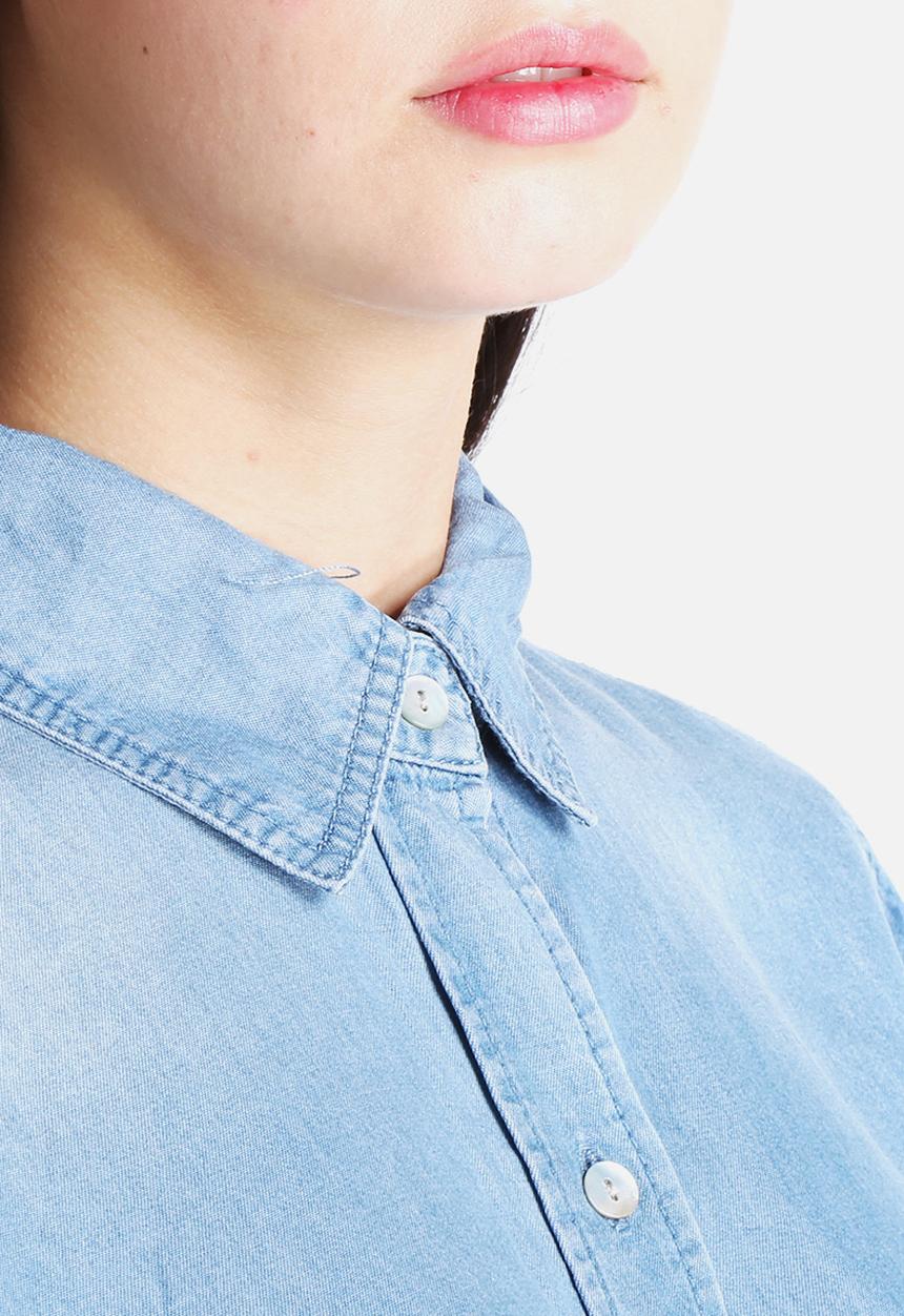 VILA - Sallo Oversized Denim Shirt