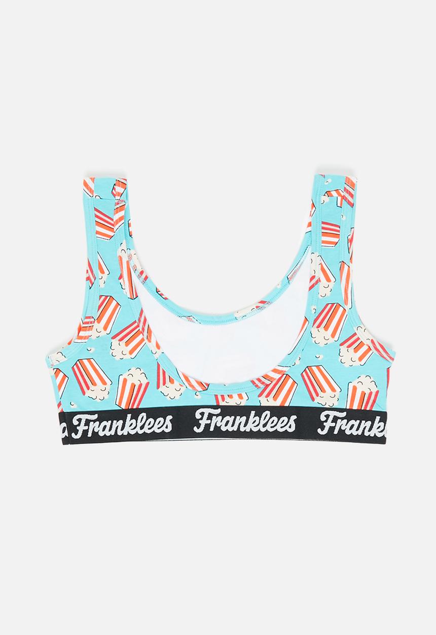Franklees - Popcorn u-back bralette - multi print