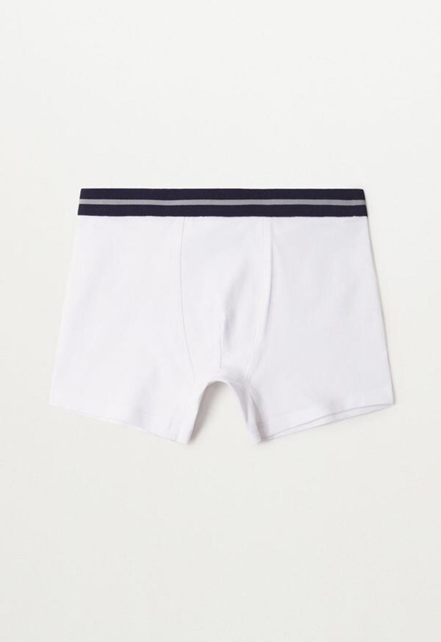 MANGO - Brief stripes - navy