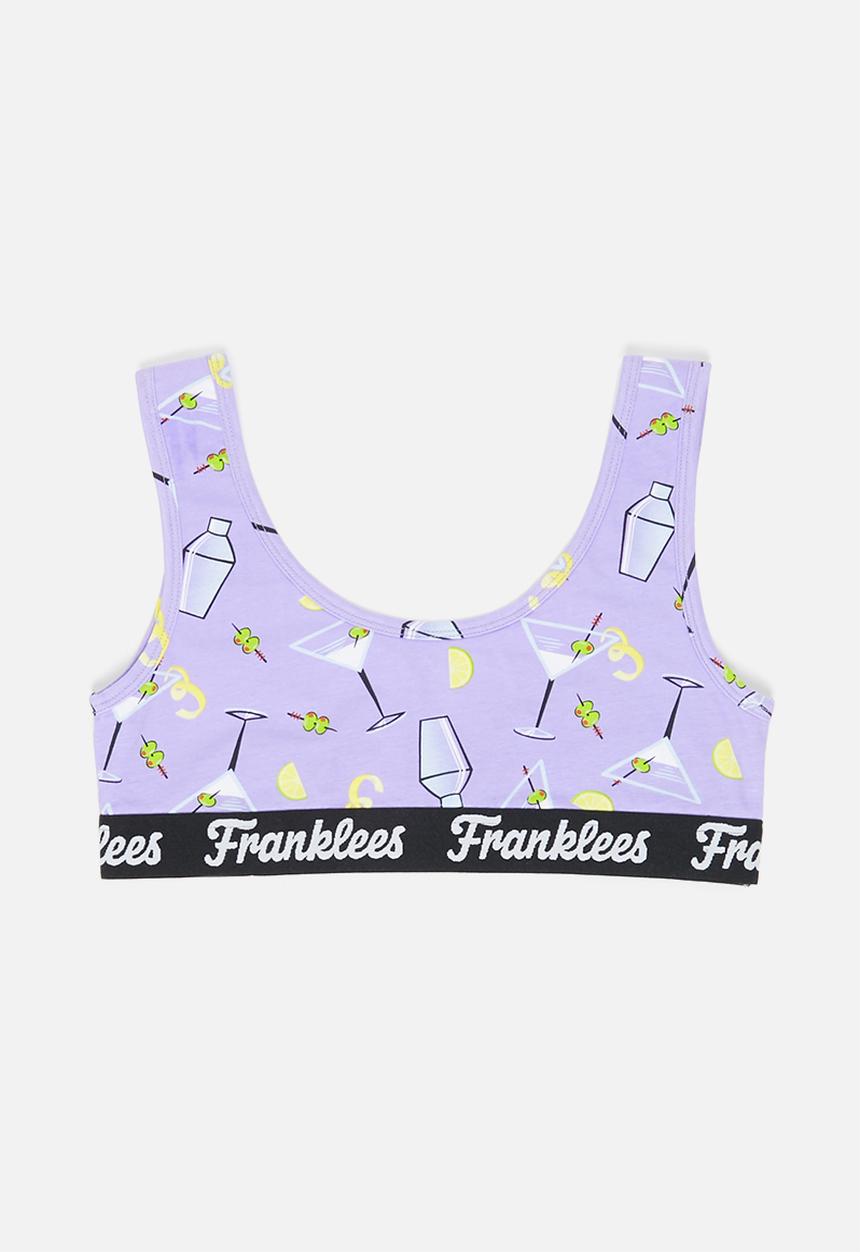 Franklees - With a twist u-back bralette - multi print