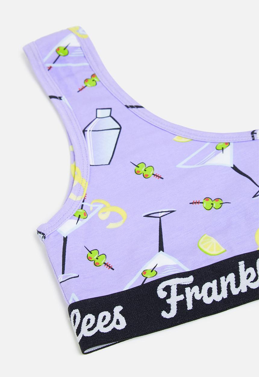 Franklees - With a twist u-back bralette - multi print