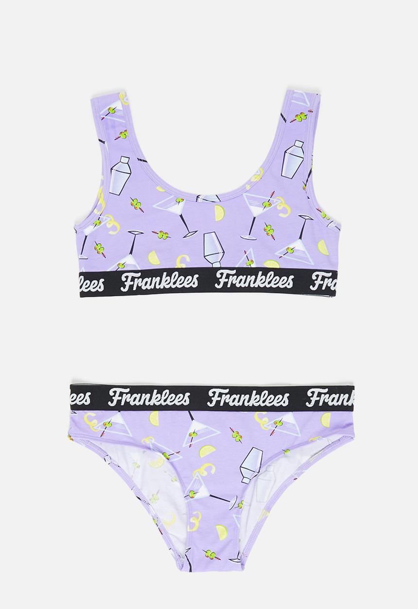 Franklees - With a twist u-back bralette - multi print