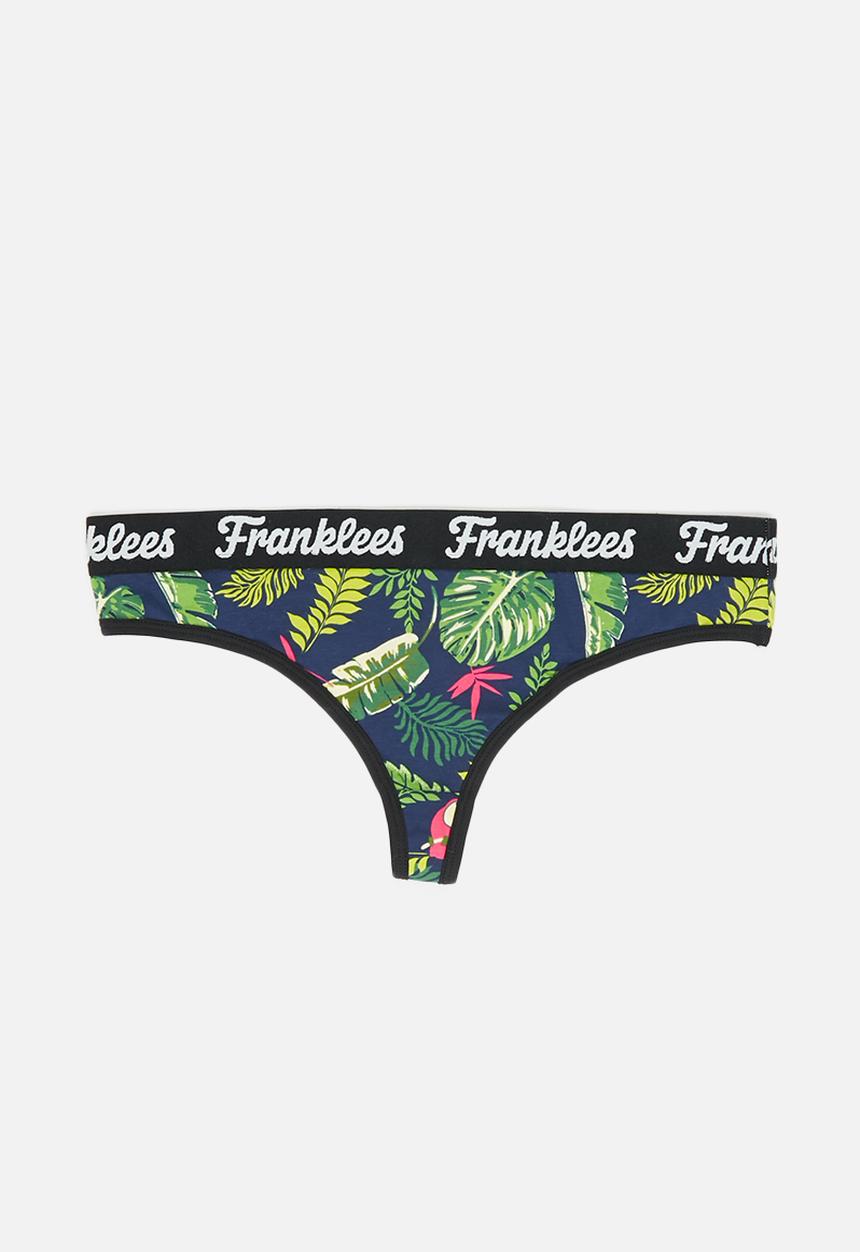 Franklees - Midnight tropic g-string - multi print