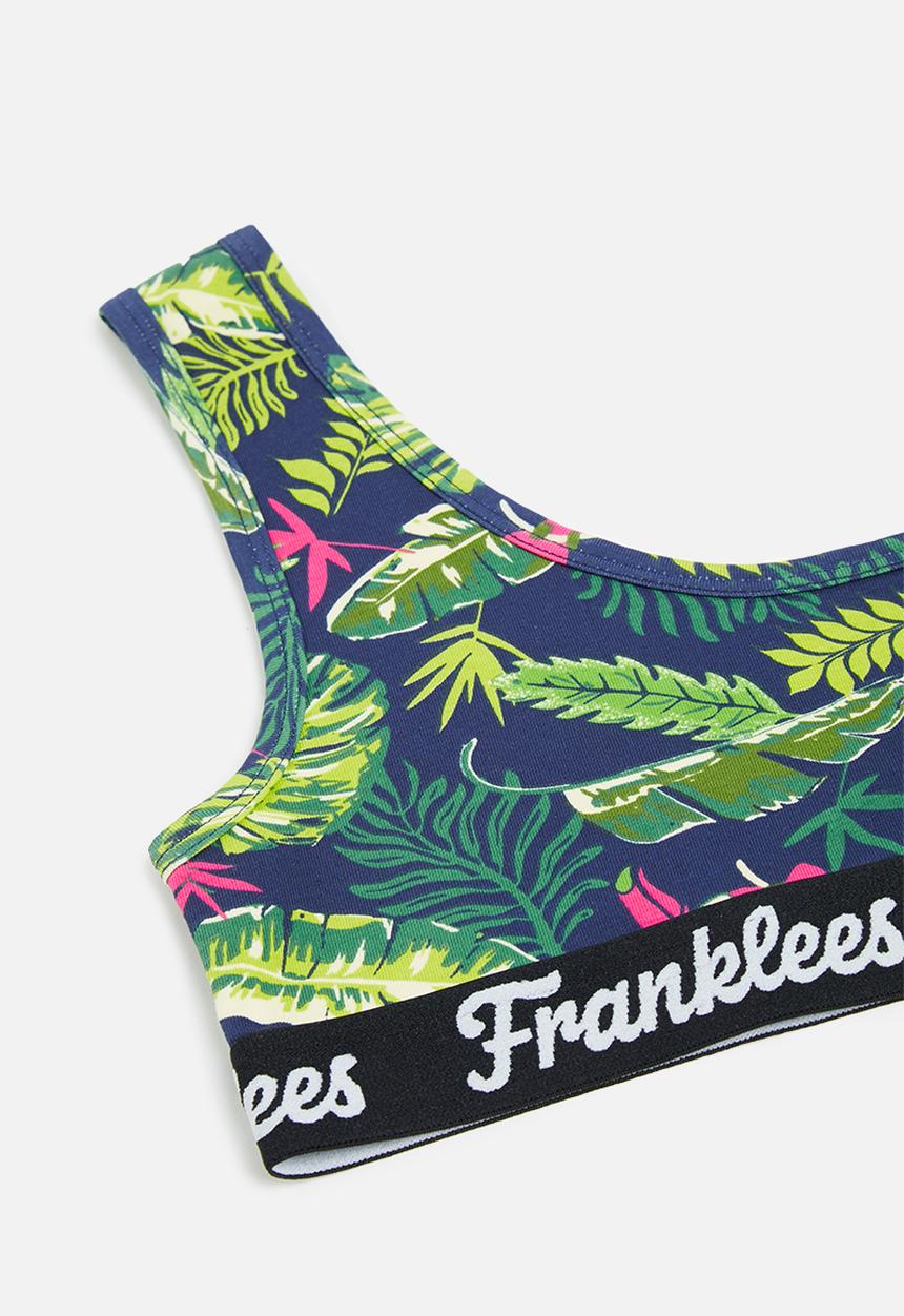 Franklees - Midnight tropic u-back bralette - multi print