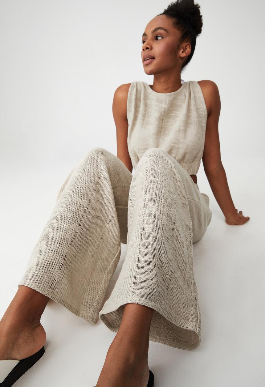 Cotton On - Beach wide leg pants - beach sand