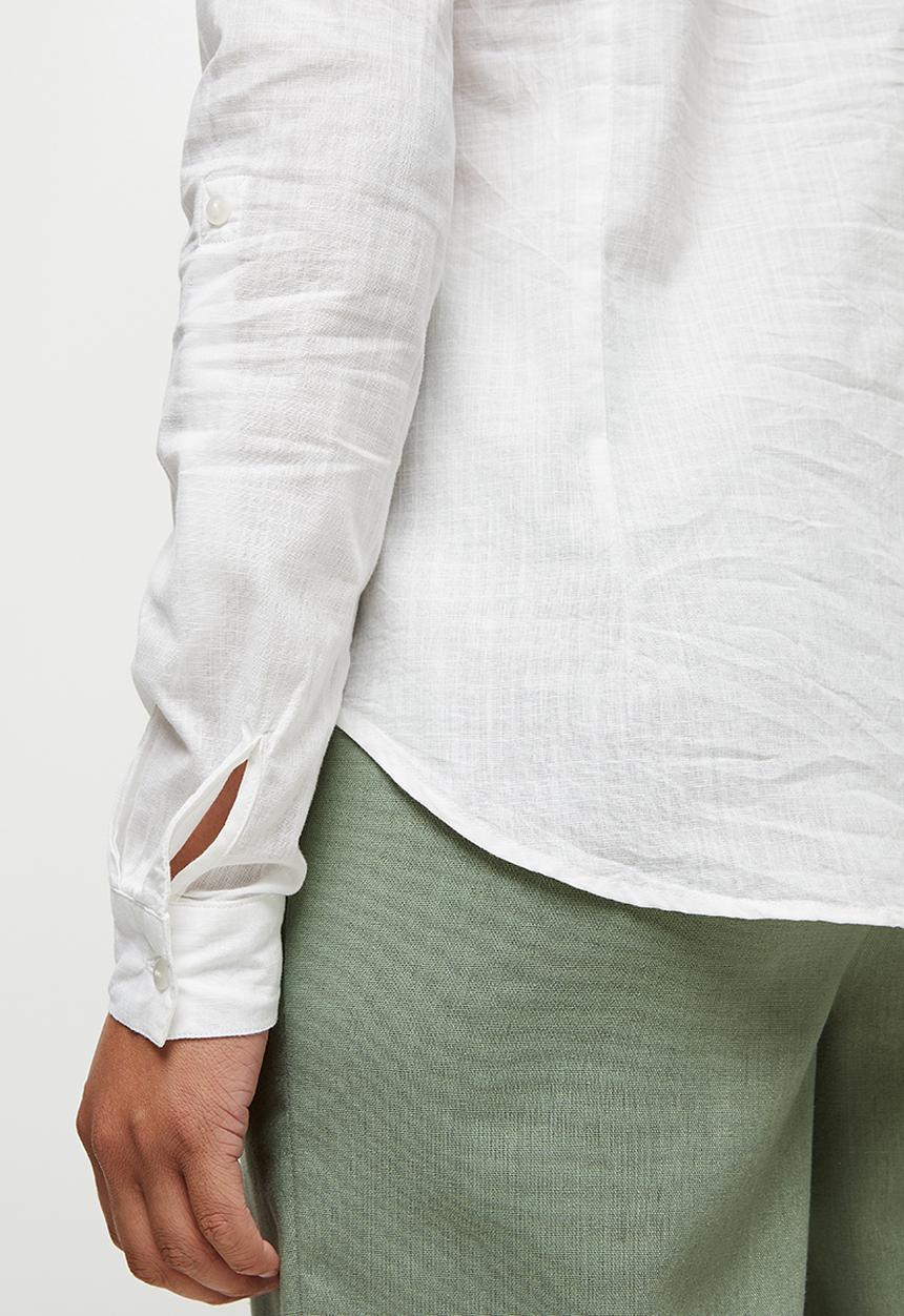 edit - Relaxed cotton shirt - milk